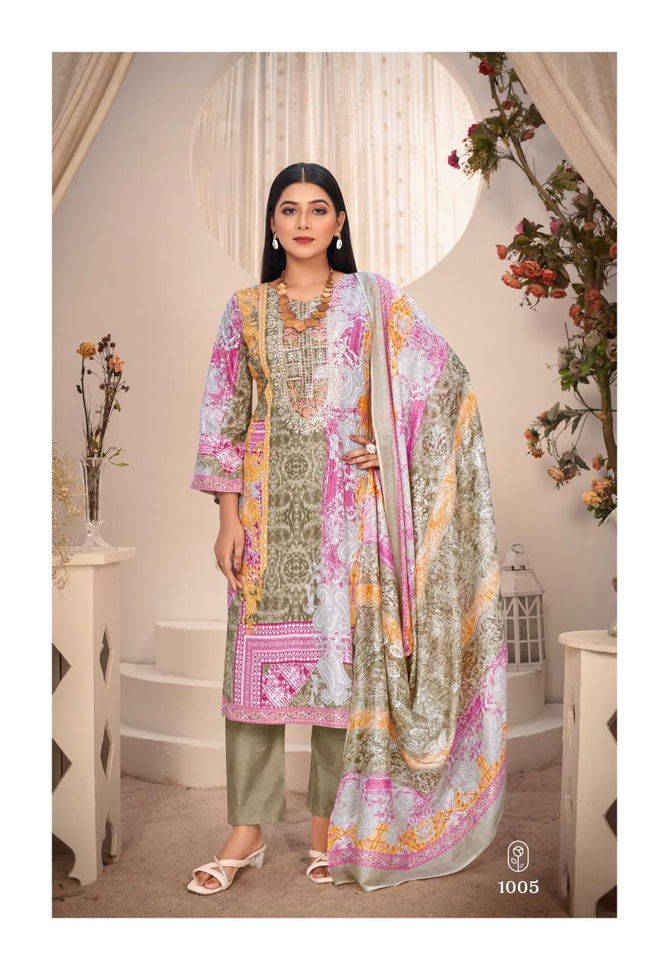 Naira Vol 1 By Saanvi Lawn Cotton Pakistani Dress Material Wholesale Shop In Surat